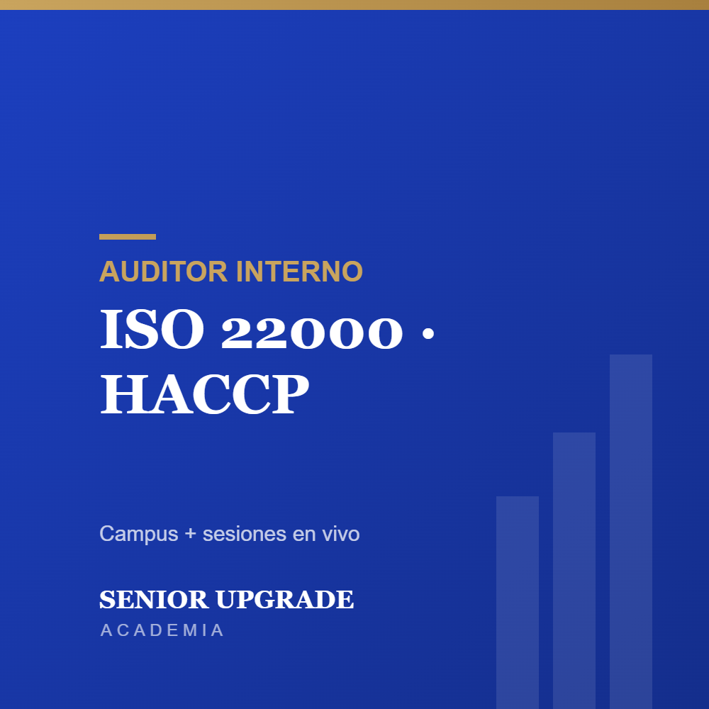 Auditor Interno ISO 22000 · HACCP