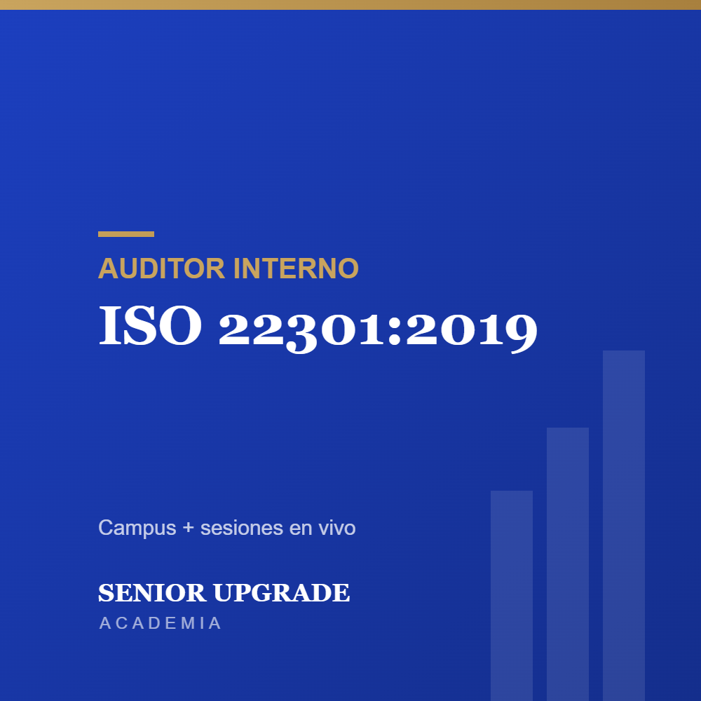 Auditor Interno ISO 22301:2019